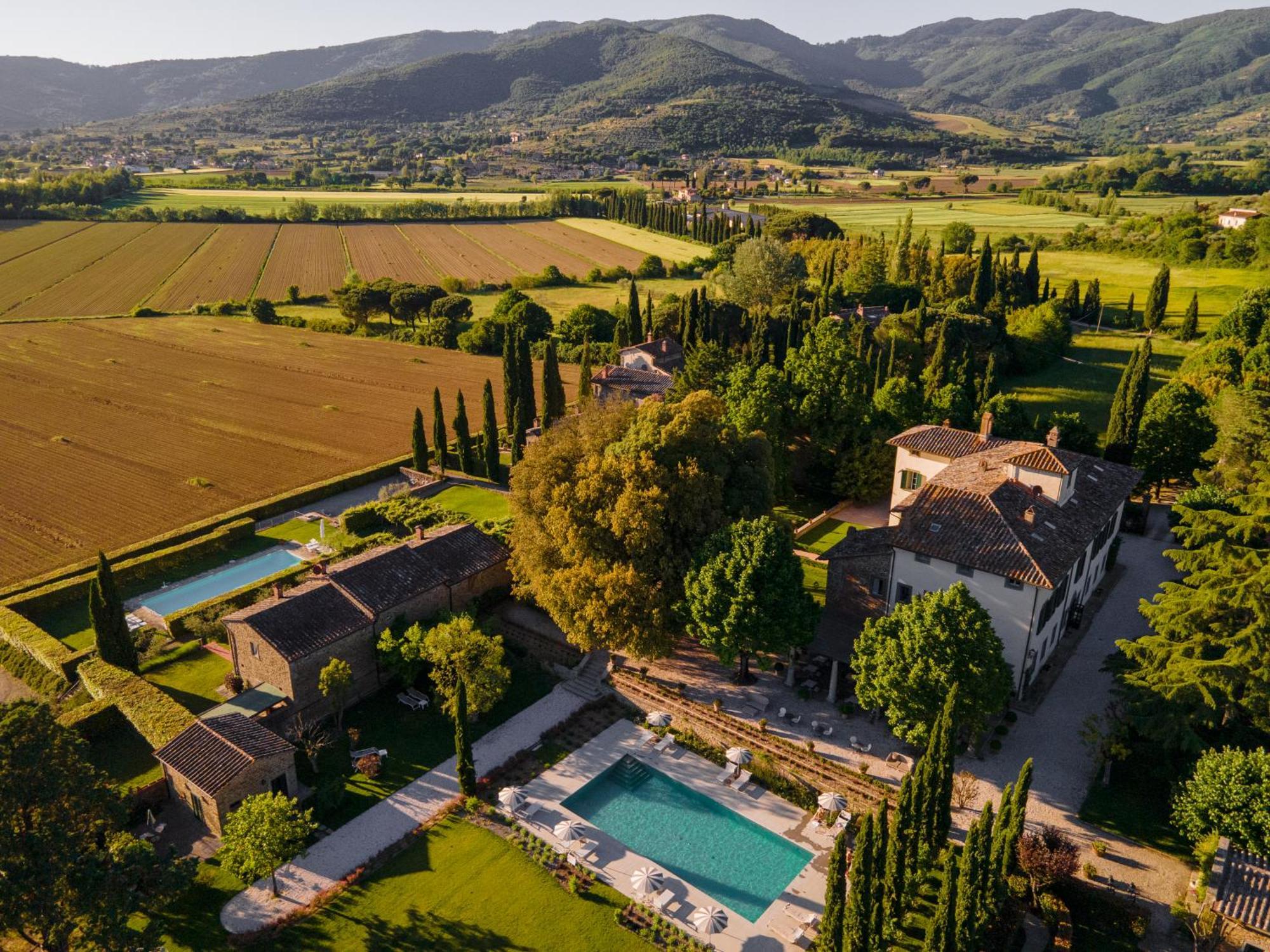 Villa di Piazzano - Small Luxury Hotels of the World Cortona Esterno foto